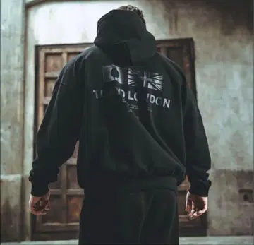 XL 사이즈 LYFT BLACK FLAG 오버사이즈 후디