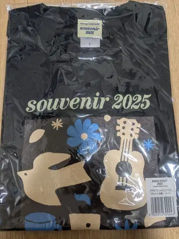 타케우치 마리야 souvenir 2025 티셔츠 L 블랙