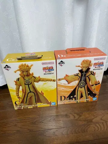 제일복권 나루토 C상 미나토 D상 나루토 피규어 2체 세트