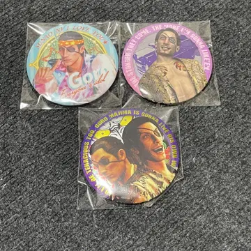 [용과 같이] 세가 럭키 쿠지 F상 컬렉션 캔뱃지 3개 세트