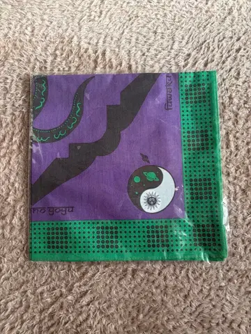 [ 새상품 ] 시이나 링고 '산스쿠미 도사' 손수건 :*