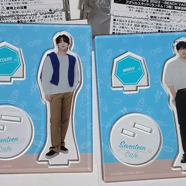 배미포) 일괄 2023 세븐틴 카페 민규 에스쿱스 아크릴 스탠드