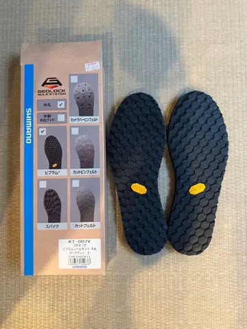 시마노 지오락 비브람 밑창 KT-007V S 사이즈