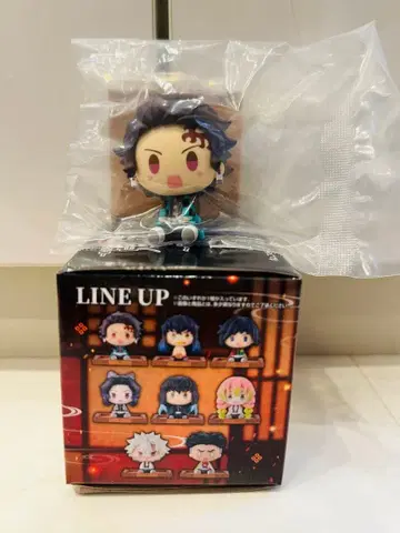 탄지로 피규어 약 6cm 필름 스탠드 포함