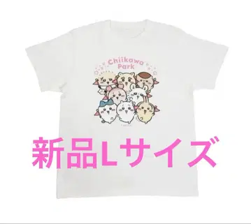 치이카와 파크 T셔츠 L 사이즈 메인 비주얼 미사용 새상품