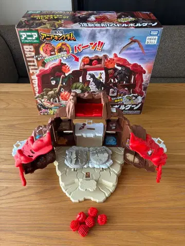 타카라토미 아니아 모험 대륙 아니아 킹덤 폭렬 변형! 배틀 볼케이노