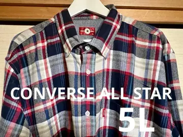 초특가 CONVERSE ALL STAR 버튼 다운 긴팔 셔츠 5L