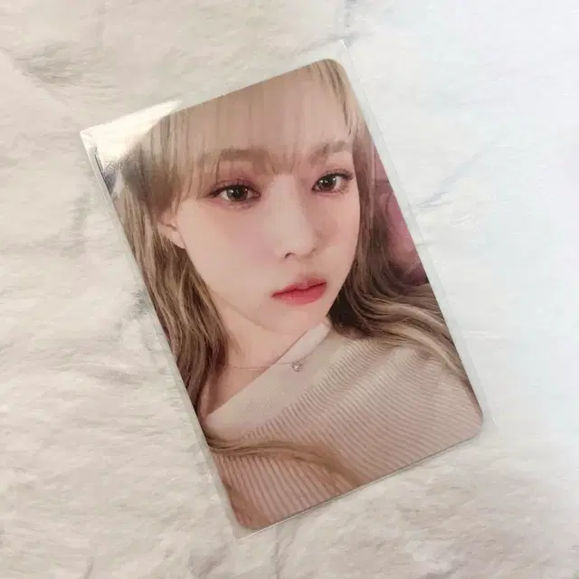 하자)에스파 윈터 걸스 뽀송쩡 앨범포카