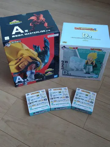 제일복권 드래곤볼 나의 히어로 아카데미아 피규어 묶음 판매