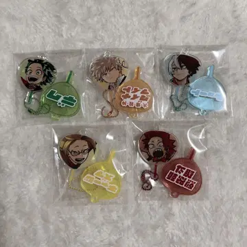 나의 히어로 아카데미아 부채 키링 컬렉션