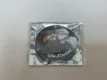 우라타누키 WARNING 캔뱃지