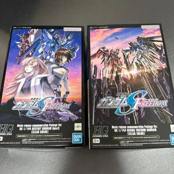 HG 라이징 프리덤 건담 데스티니 건담 Spec II 클리어 컬러