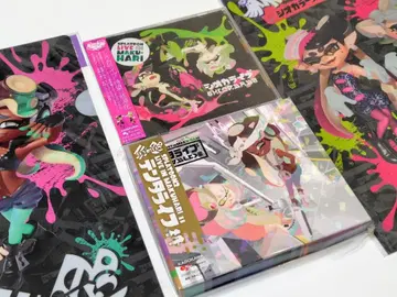 스플래툰 텐타라이브 초회 한정판 & 시오카라이브 + 클리어 파일