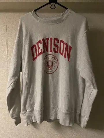 Champion DENISON University 트레이닝복 M 그레이