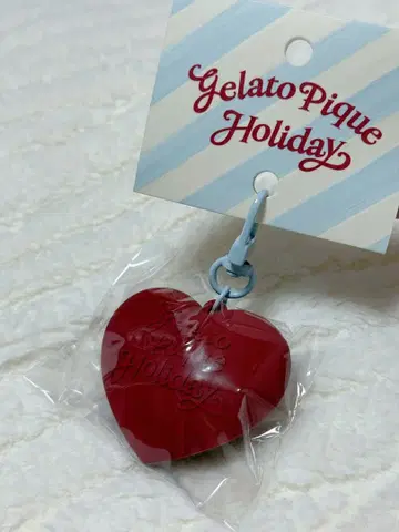 젤라또피케 홀리데이 팝업 참 하트 빨간색