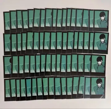 블루 록 흑백 카드 원작 이토시 린 66장