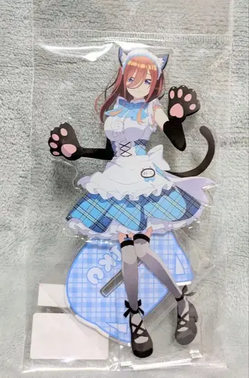 5등분의 신부 고양이 귀 메이드 아크릴 스탠드 나카노 미쿠
