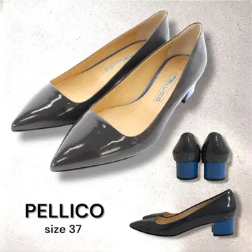[ 새상품급 ] 37 PELLECO 에나멜 펌프스