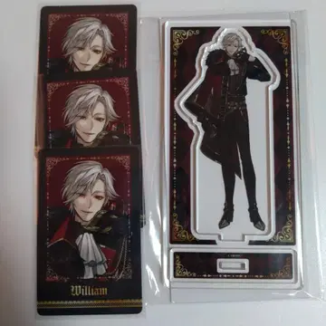 잘생긴 남자 빌런 AGF 윌리엄 아크릴 스탠드 카드 스페셜 카드