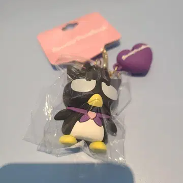 원포인트 하트 시리즈 PVC 마스코트 키링 배드마츠마루