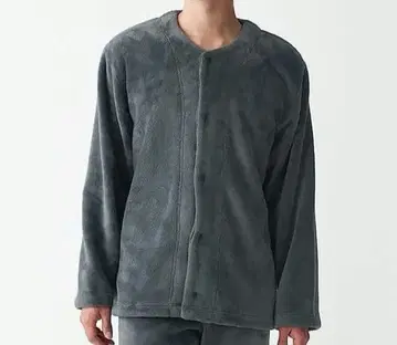 무인양품 따뜻한 파이버 입는 담요 겉옷만 L 사이즈