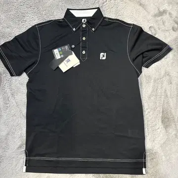 FootJoy 골프 셔츠 블랙 XL 선착순 최종 가격 인하