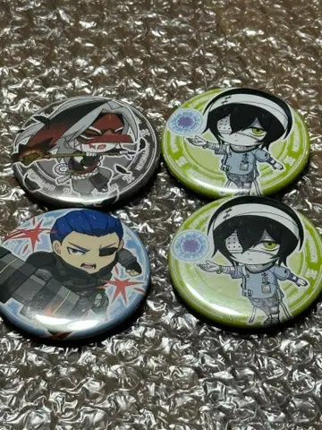 컴퍼스 전투 섭리 해독 시스템 캔뱃지 세트