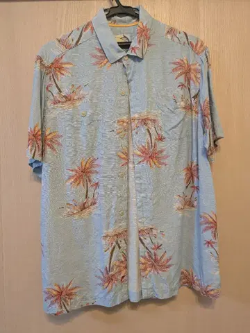 타미 바하마 알로하 셔츠 Tommy Bahama 실크