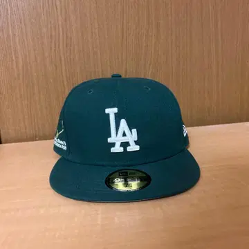 LA 다크 그린 캡 1/4