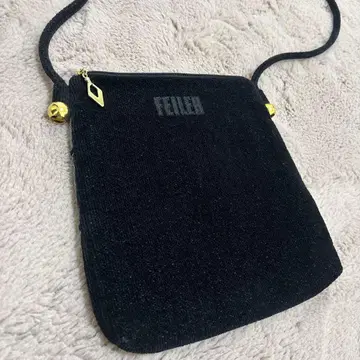 FEILER 블랙 숄더백 사코슈