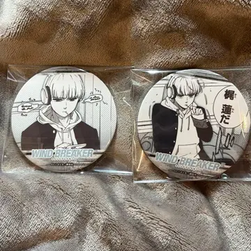 윈드브레이커 럭키 캔뱃지 복권 카지 렌 2종