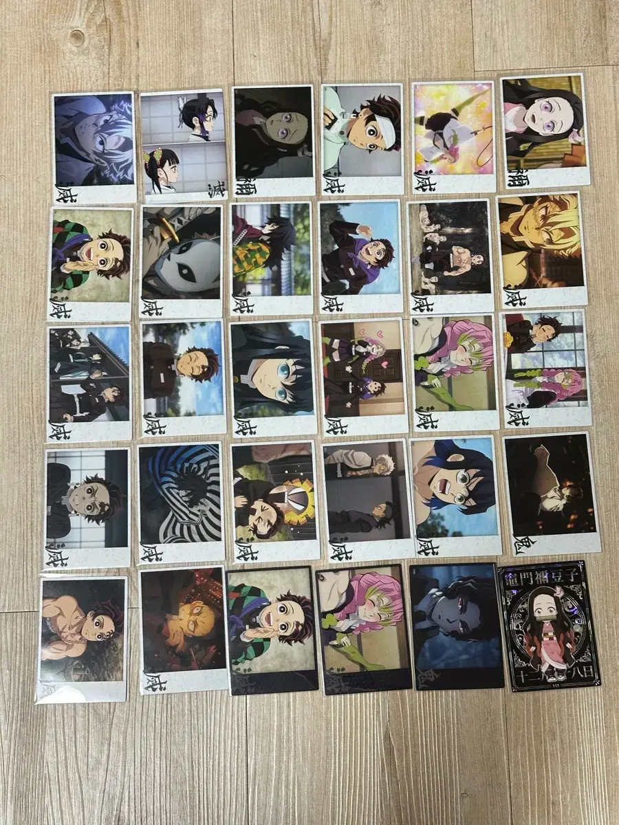 Demon Slayer: Kimetsu no Yaiba Highlight Pick Cards, 30 cards bulk, Quick sale