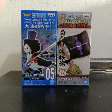 월드 컬렉터블 피규어 브룩 흰 수염 해적기