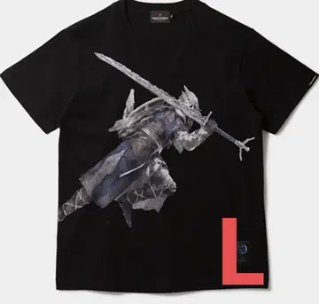 TorchTorch 엘든링 나이트레인 추적자 T셔츠 블랙 L