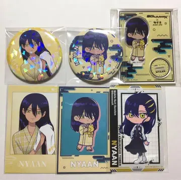 기동전사 건담 지크액스 극락탕 캔뱃지 아크릴 스탠드 카드 (냥안