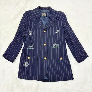 이타리야 이탈리아 블레이저 자켓 애니멀 사이즈 9