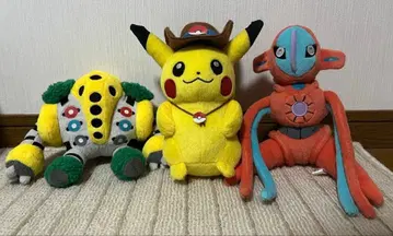 피카츄 레지기가스 디오시스 포켓몬 봉제 인형 모음