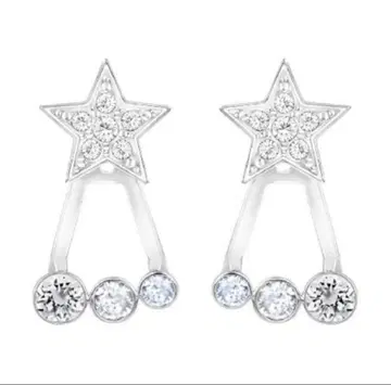 스와로브스키 Swarovski Duo Star 자켓 귀걸이 2way