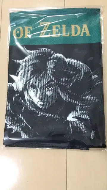 BOSS x 젤다의 전설 링크 패턴 티어스 오브 킹덤 A상 오리지널 타월