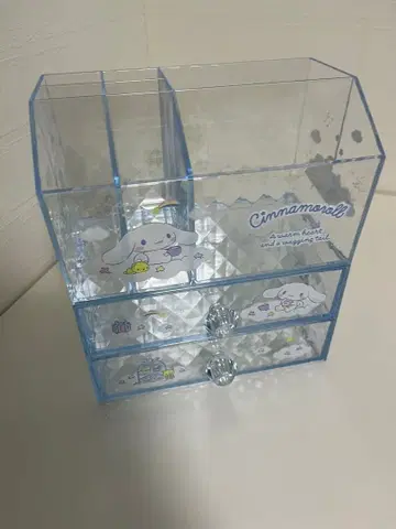 산리오 시나몬 시나모롤 화장품 오거나이저 서랍 체스트 세트