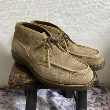빈티지 USA제 베이지 스웨이드 처카 부츠 US9.5E