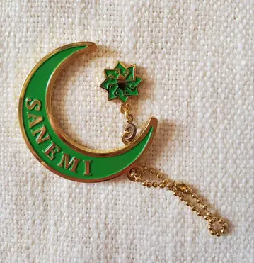 귀멸의 칼날 시나즈가와 사네미 트윈 모티브 키링