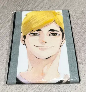 미개봉 새상품 하이큐!! 풀컬러 머플러 타월 미야 아츠무