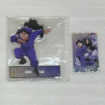 닌타마 란타로 모두 단련의 단 ver. 아크릴 스탠드 금박 카드 쿠쿠치