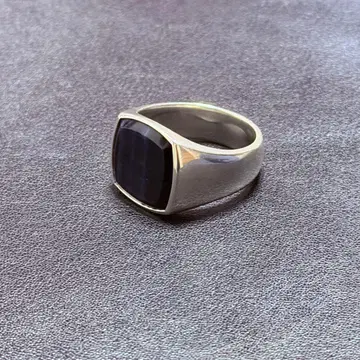 톰우드/블루호크아이/쿠션반지/S925/사이즈62