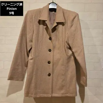 [ 새상품급 클리닝 완료 ] 베이지 헤링본 자켓