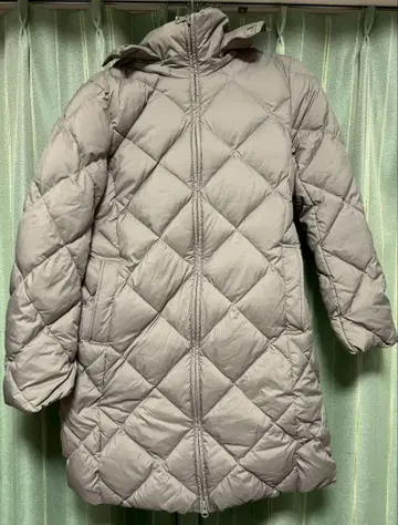 미사용 새상품 유니클로 UNIQLO 파우더 소프트 다운 코트 XL