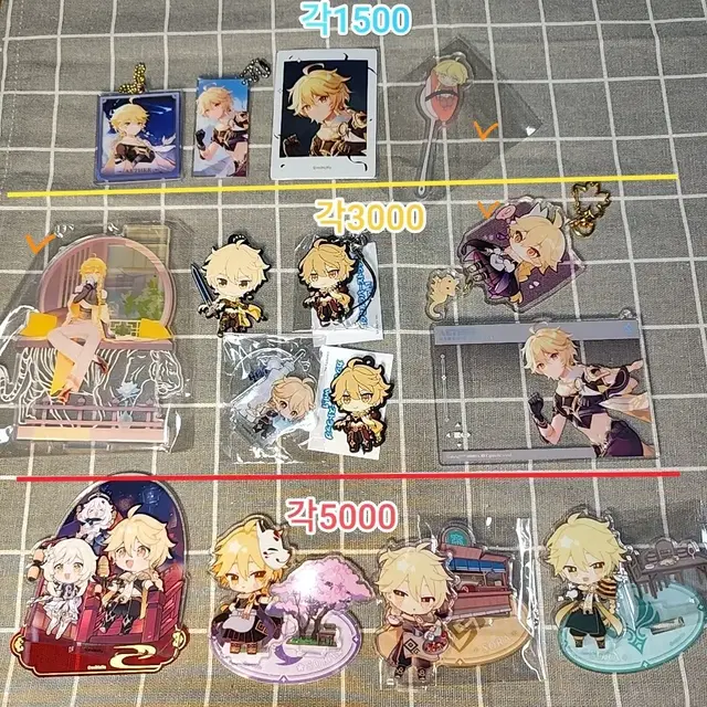 원신 남행자 아이테르 공식 아크릴스탠드 러버스트랩 스이파라 굿즈 판매