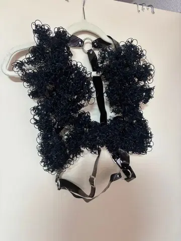 noir kei ninomiya 하네스 프릴 24ss