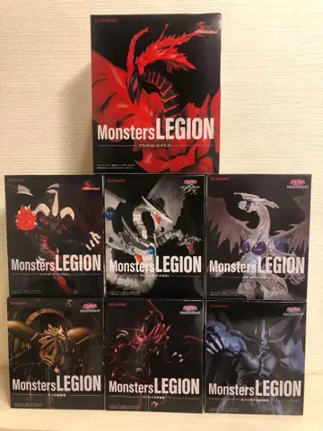 [ 미개봉 새상품 ] 유희왕 몬스터 레기온 피규어 8종 세트